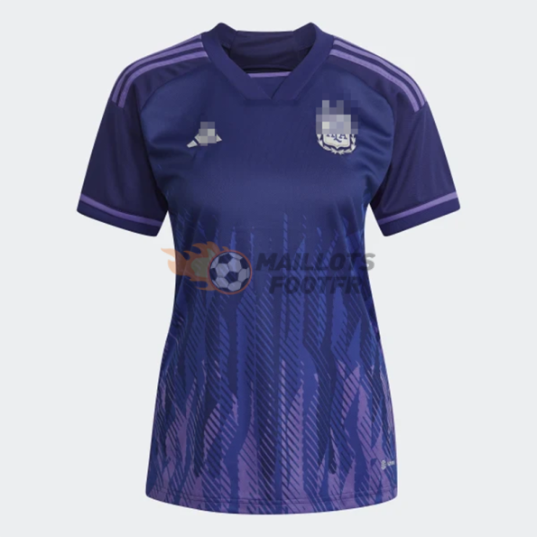 Maillot Argentine 2022 Extérieur Monde Champion avec trois étoiles Femme