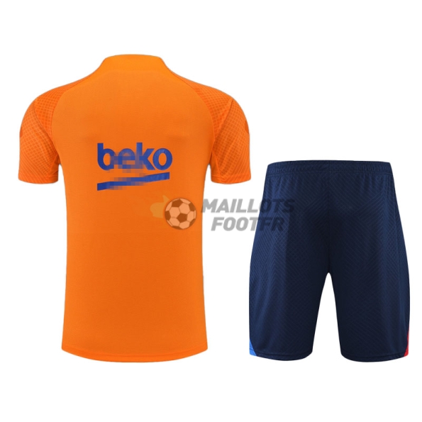 Training Barcelone 2022 2023 Orange Bleu Marque