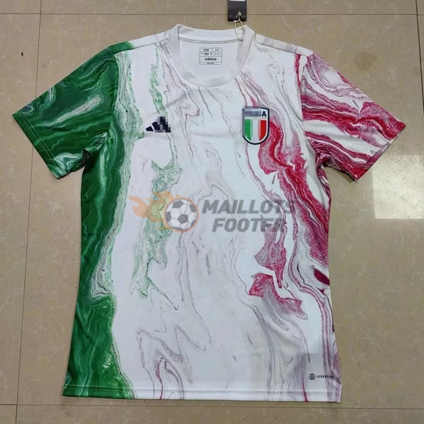 Maillot Italie 2023 Pre-Match Blanc/Vert/Rouge