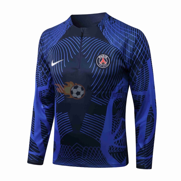 Training Top PSG 2022/2023 Bleu Marine/Bleu