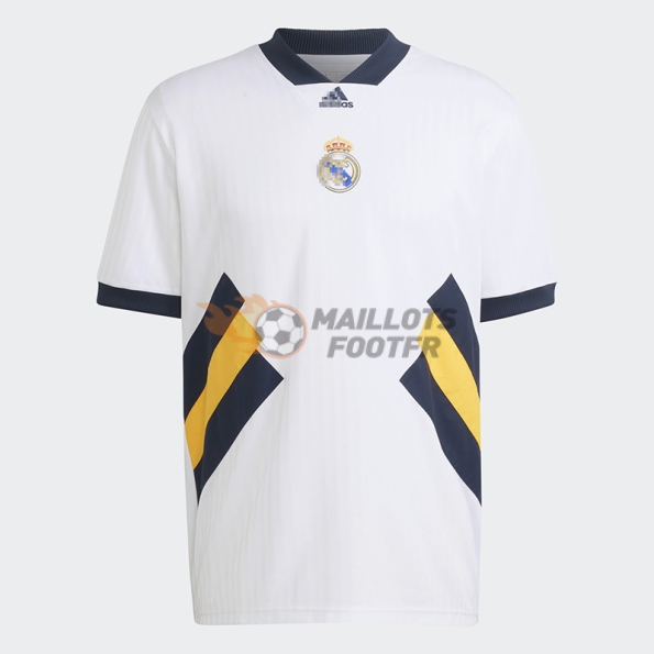 Maillot Real Madrid 2023 2024 Blanc/ Bleu Marine (PLAYER EDITION)