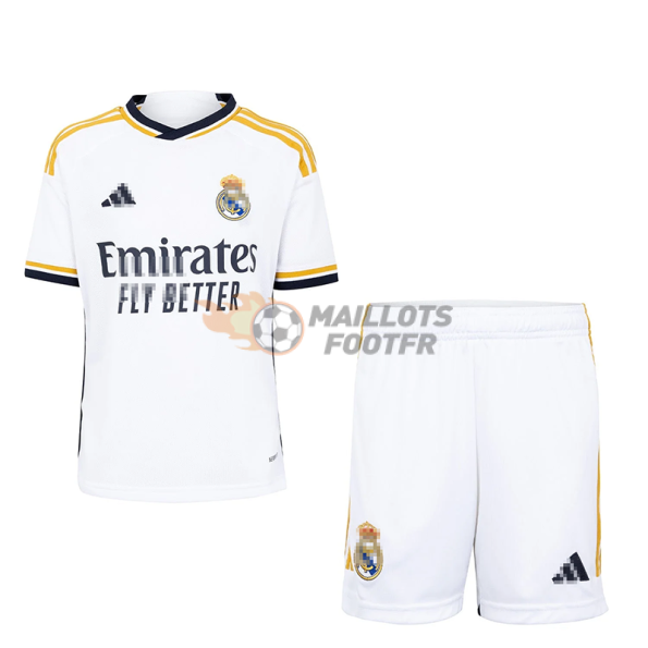 Maillot Kit Real Madrid 2023/2024 Domicile Enfant