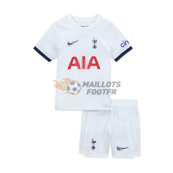 Ensemble Maillot Tottenham Hotspur 2023/2024 Domicile Enfant