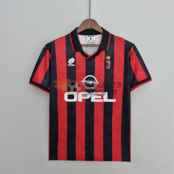 Maillot AC Milan 1995/96 Domicile Rétro