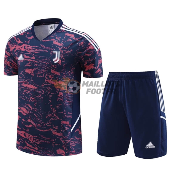 Maillot d'Entraînement Juventus 2023/2024 Bleu Marine/Rose