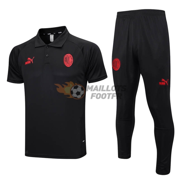 Polo AC Milan 2023/2024 Noir