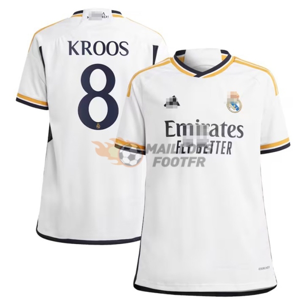 Maillot Kroos 8 Real Madrid 2023/2024 Domicile