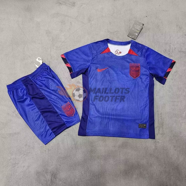 Maillot Kit USA Extérieur Coupe du Monde Féminine 2023 Enfant