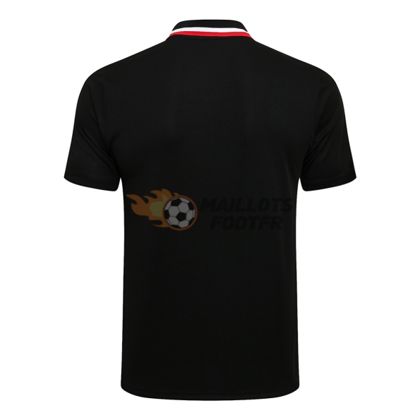 Polo Manchester United 2021 2022 Noir / Blanc / Rouge