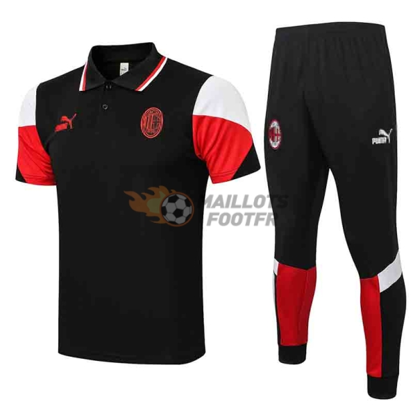 Polo AC Milan 2021 2022 Noir