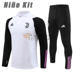 Training Top Kit Juventus 2023/2024 Enfant Blanc/Noir