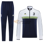 Veste Juventus 2021 2022 Blanc / Bleu Marine