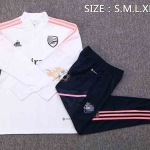 Training Top Kit Arsenal 2022 2023 Blanc Avec Rayures Roses