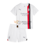 Ensemble Maillot AC Milan 2023/2024 Extérieur Enfant