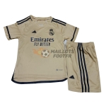 Ensemble Maillot Real Madrid 2023/2024 Jaune Enfant