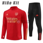Training Top Kit Arsenal 2023/2024 Enfant Rouge