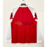 Maillot Arsenal 1992/1993 Domicile Rétro Manche Longue