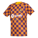 Maillot Barcelone 2022/2023 Pre-Match Jaune/Rouge (PLAYER EDITION)